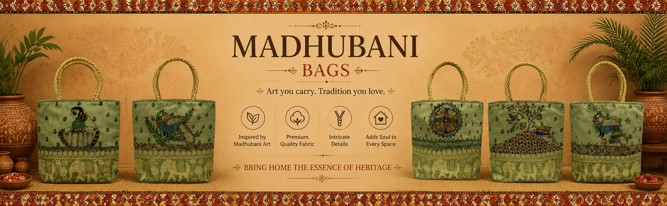 MADHUBANI BAGS