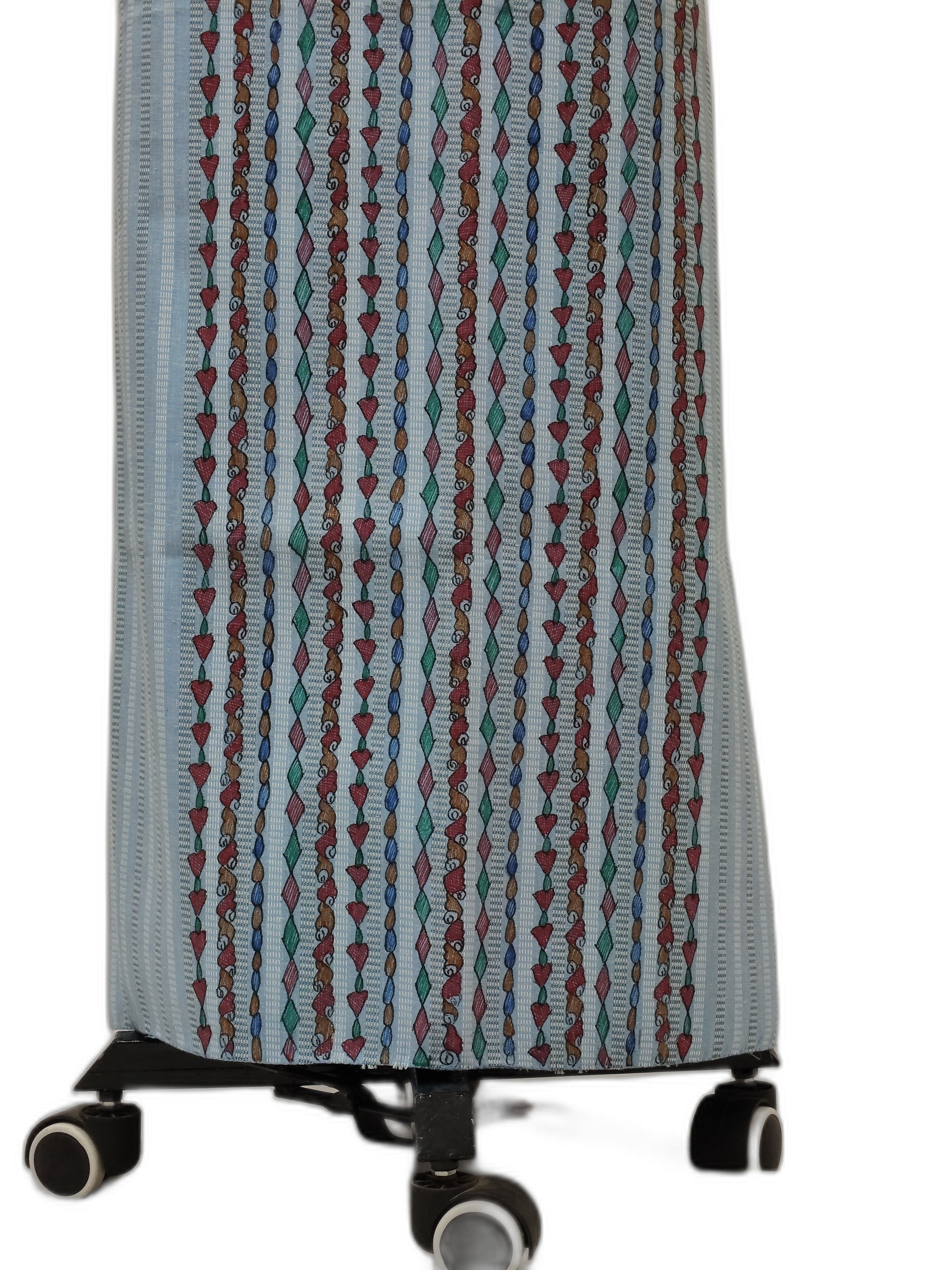 Hand-Painted Madhubani Unstitched Kurti on Cotton