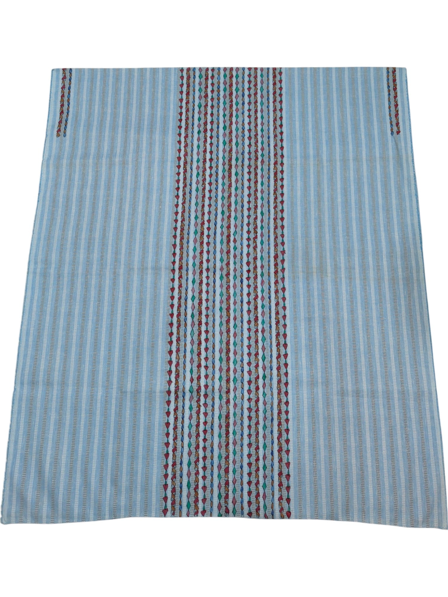 Hand-Painted Madhubani Unstitched Kurti on Cotton